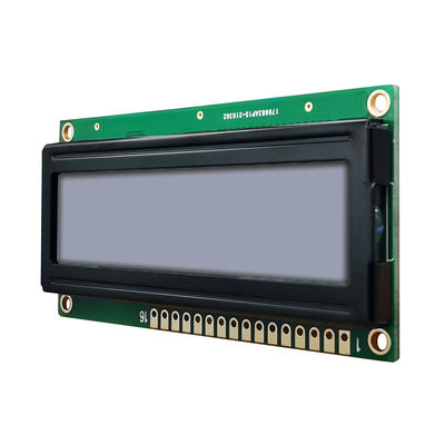 цвет HTM1602-12 среднего модуля LCD характера 16x2 желтый зеленый