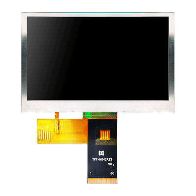 4,3 модуль дисплея LCD IPS температуры дюйма 480x272 MCU широкий