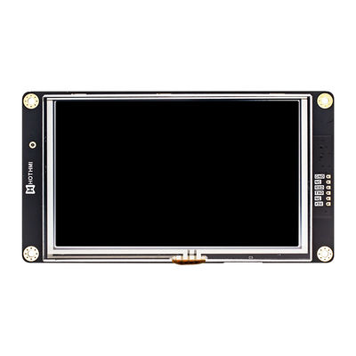 5 индикаторная панель модуля экрана 800x480 UART TFT LCD дюйма умная серийная с сопротивляющимся касанием