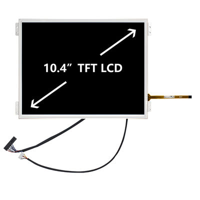 10,4 индикаторная панель температуры TFT касания 1024x768 IPS дюйма сопротивляющаяся широкая для медицинских служб