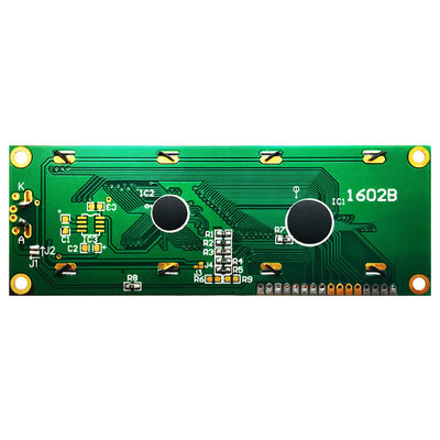 дисплей характера 16x2 средний LCD с зеленым цветом освещает HTM1602B контржурным светом