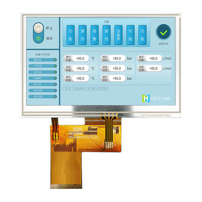 4,3-дюймовая резистивная сенсорная панель Tft Lcd 480x272 Ips Lcd Мониторы Tft Lcd Display Производитель